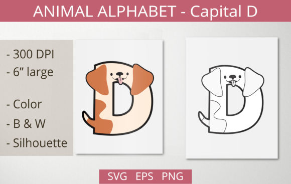 Animal Alphabet - D for Dog