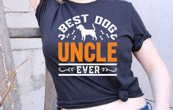 Best Dog Uncle Ever T-shirt Design