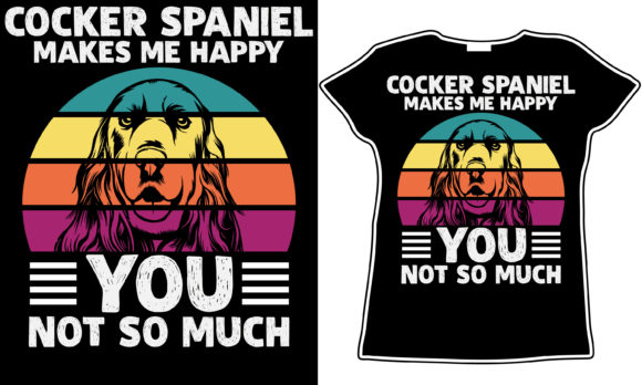 Cocker Spaniel Dog Lover T-shirt