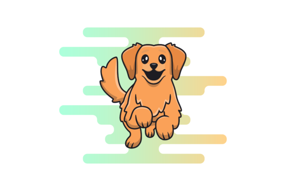 Cute Dog Clipart for Embroidery