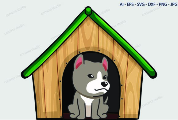 Dog House Illustration 33