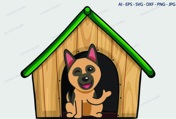 Dog House Illustration 38