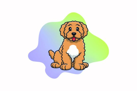 Dog Pet Abstract Gradient Background