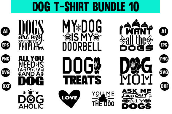 Dog T Shirt Bundle