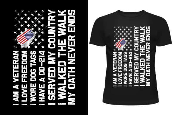 I Am a Veteran I Love Freedom