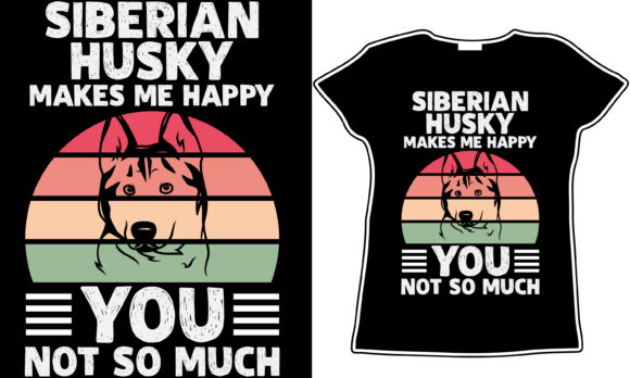 Siberian Husky Dog Lover T-shirt